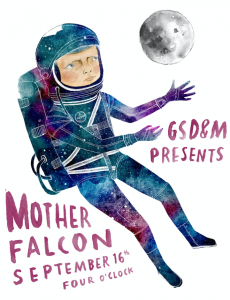 mother falcon poster